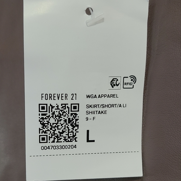 Forever 21 Shiitake Faux Leather Mini Skirt - Picture 8 of 8